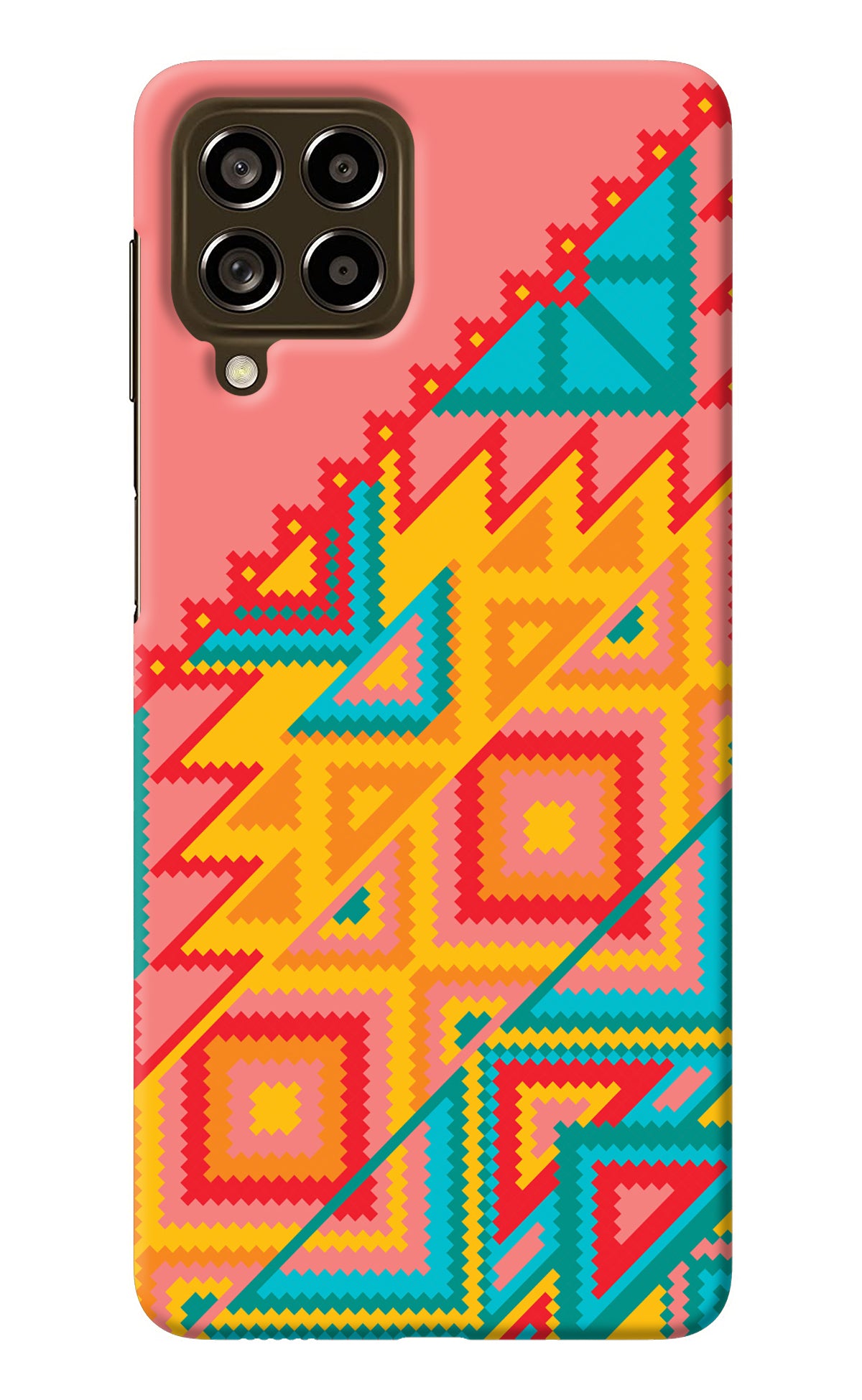 Aztec Tribal Samsung M53 5G Back Cover