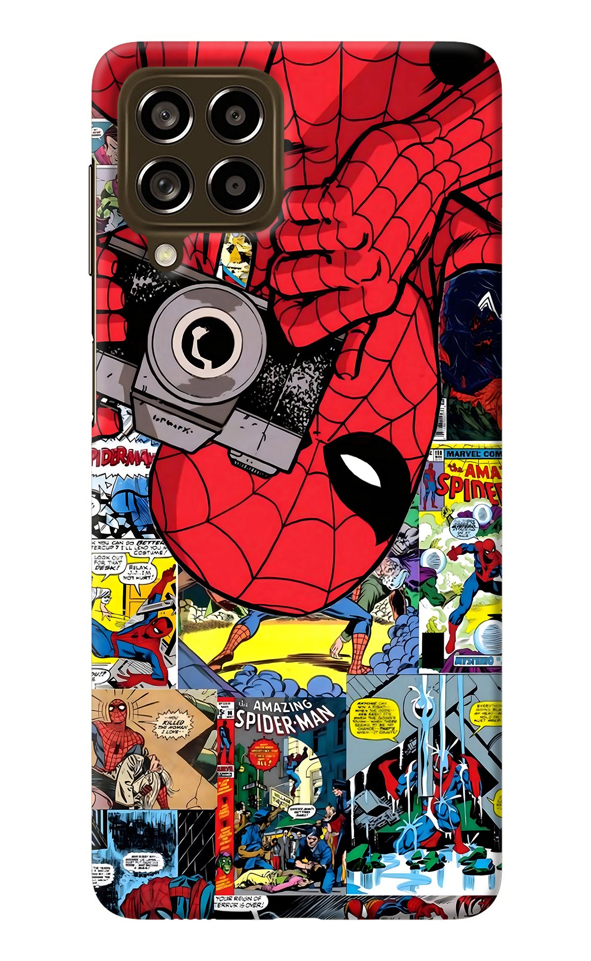 Spider Man Samsung M53 5G Back Cover