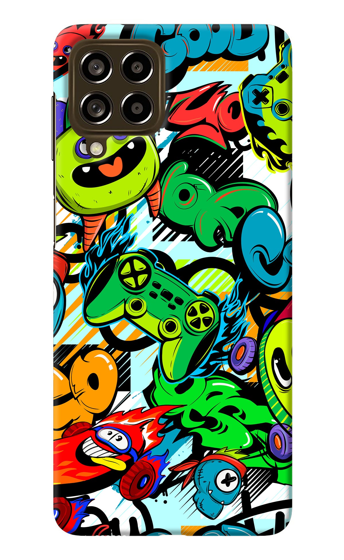 Game Doodle Samsung M53 5G Back Cover