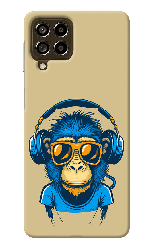 Monkey Headphone Samsung M53 5G Back Cover