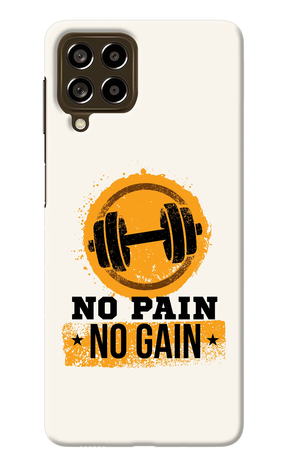 No Pain No Gain Samsung M53 5G Back Cover