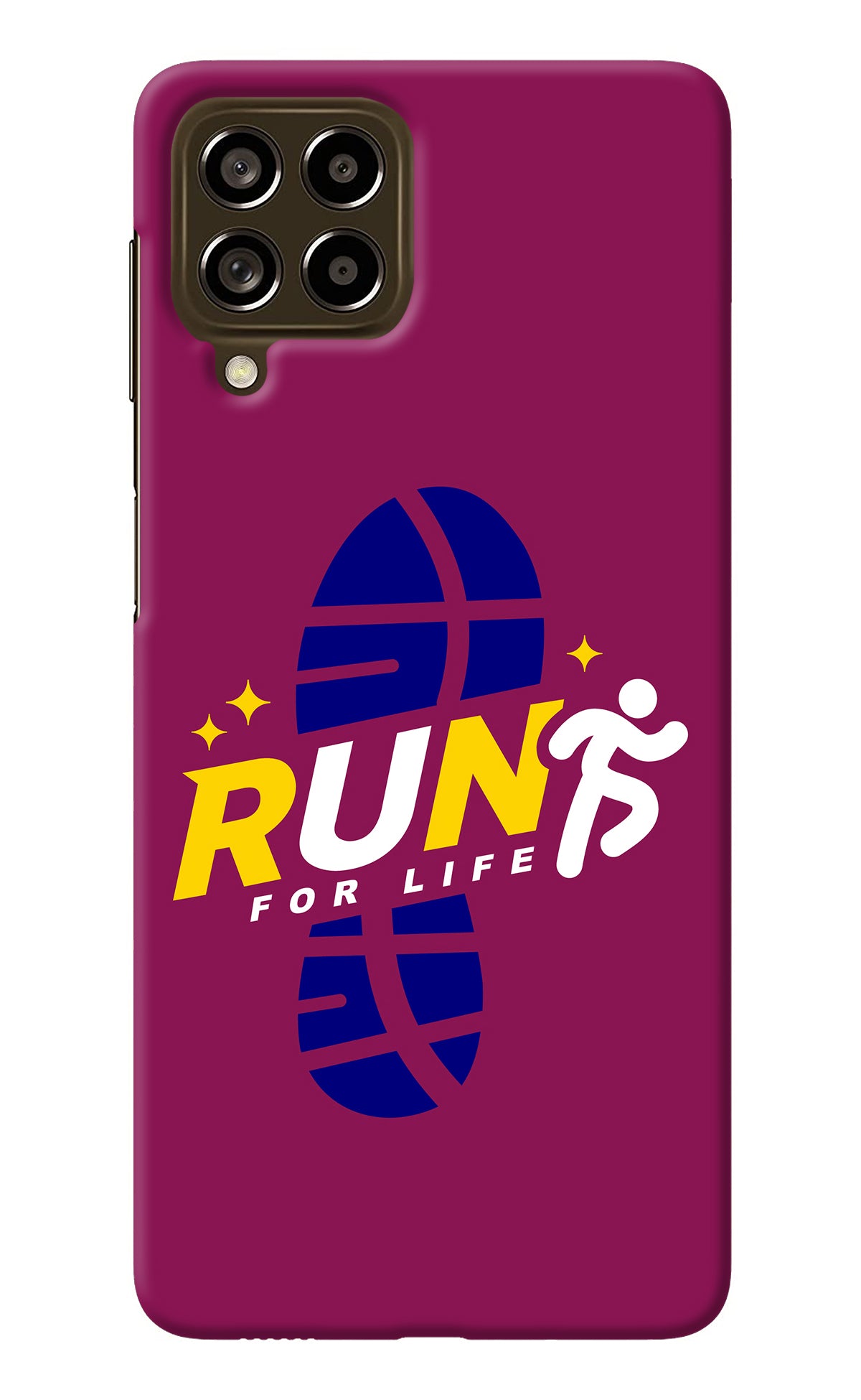 Run for Life Samsung M53 5G Back Cover