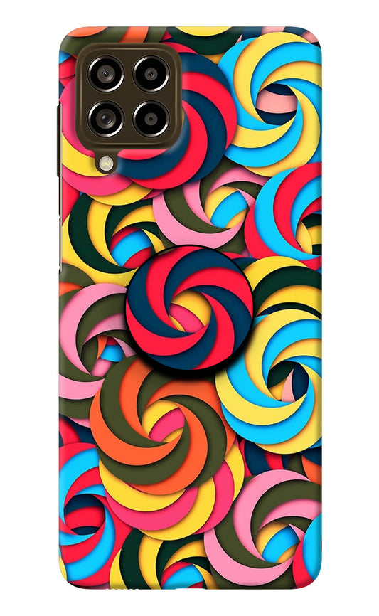 Spiral Pattern Samsung M53 5G Pop Case