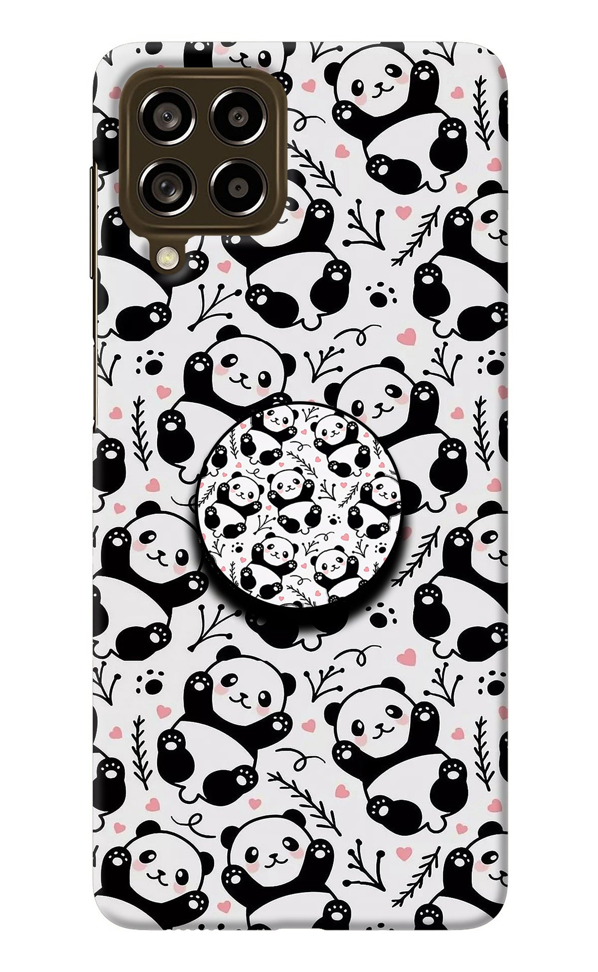 Cute Panda Samsung M53 5G Pop Case