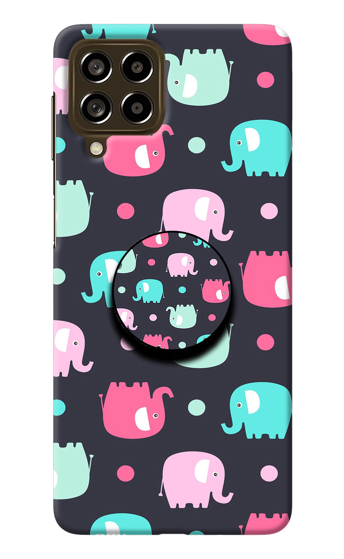 Baby Elephants Samsung M53 5G Pop Case