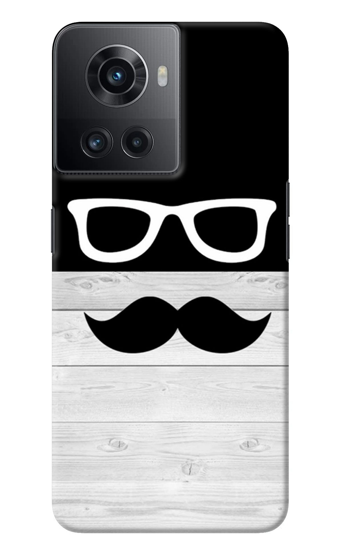 Mustache OnePlus 10R 5G Back Cover