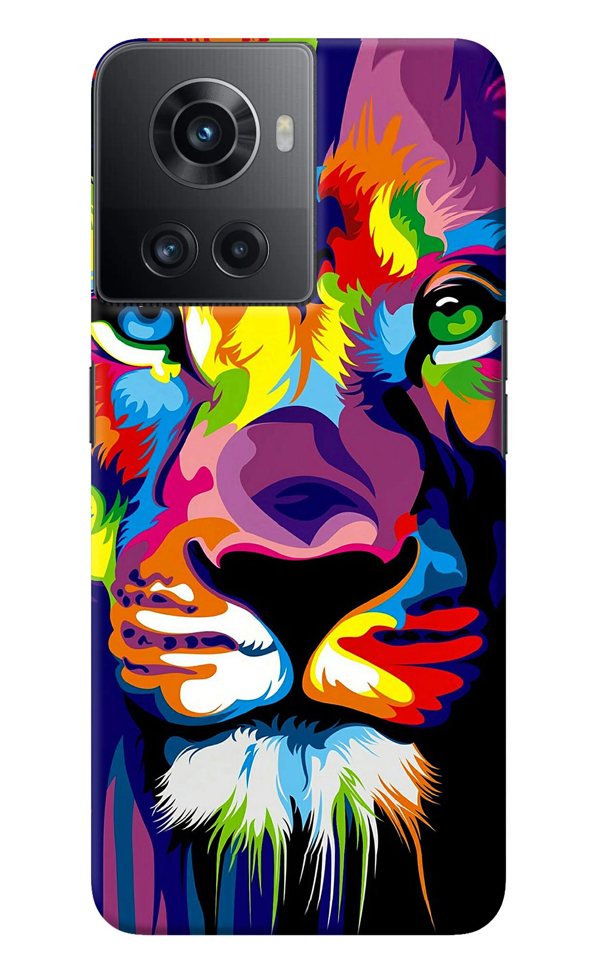 Lion OnePlus 10R 5G Back Cover