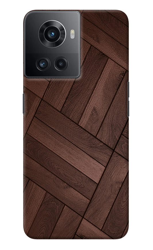 Wooden Texture Design OnePlus 10R 5G Back Cover