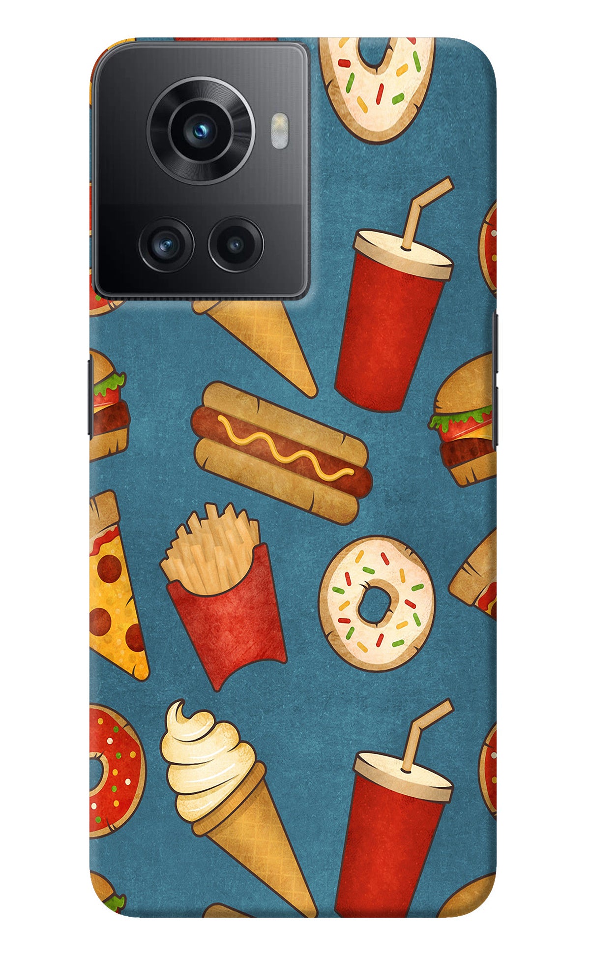 Foodie OnePlus 10R 5G Back Cover