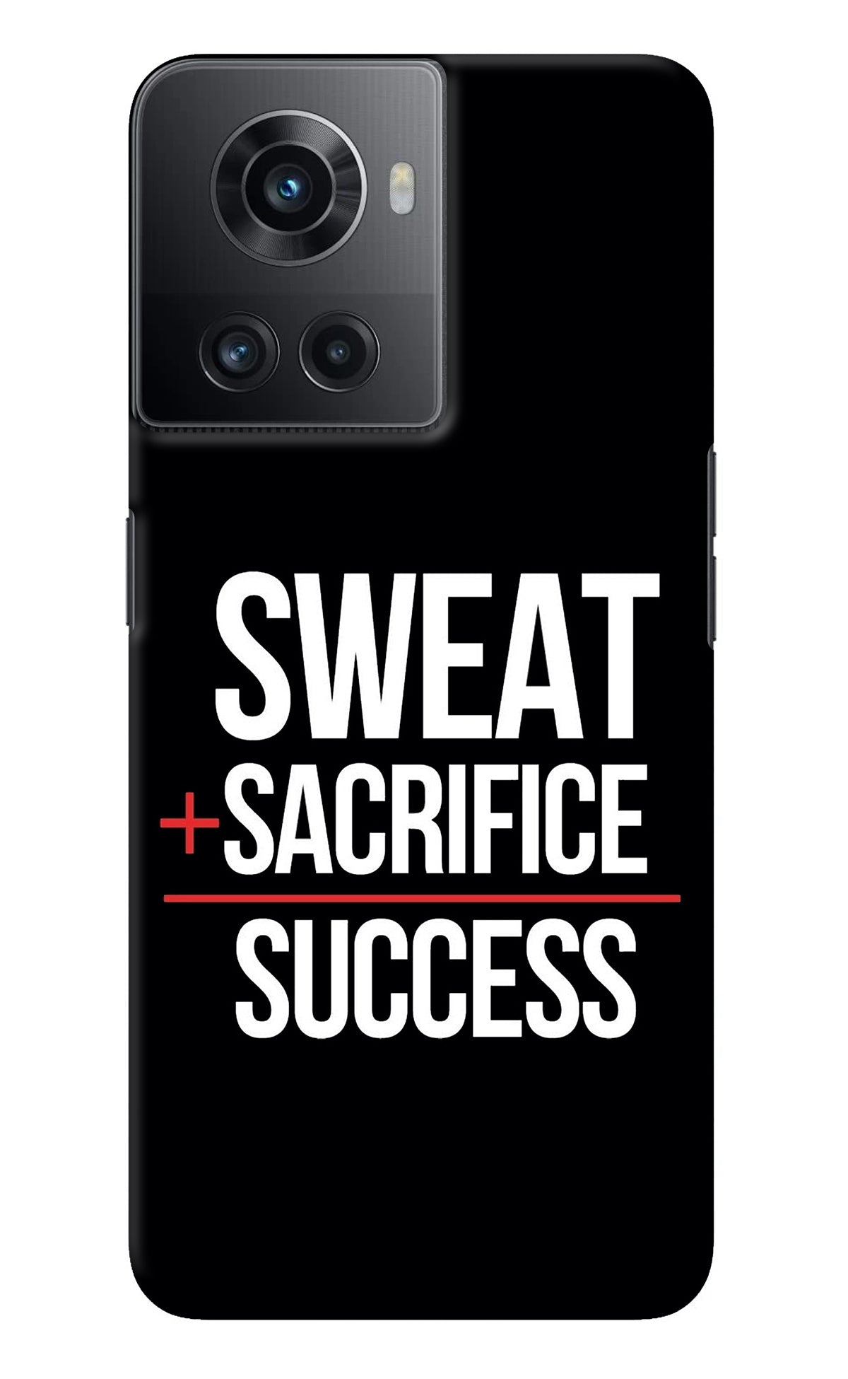 Sweat Sacrifice Success OnePlus 10R 5G Back Cover