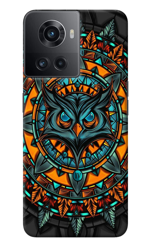 Angry Owl Art OnePlus 10R 5G Back Cover