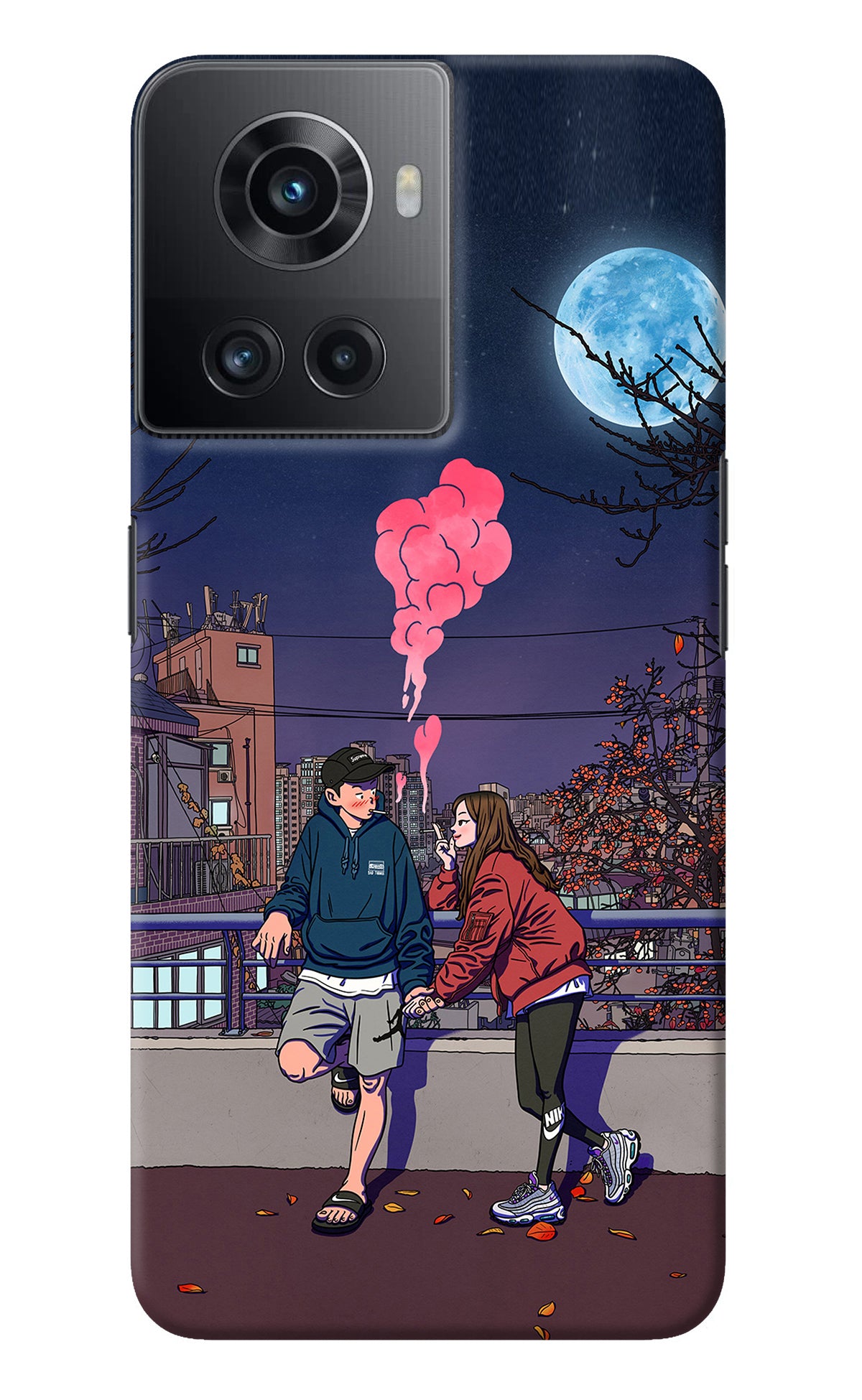 Chilling Couple OnePlus 10R 5G Back Cover