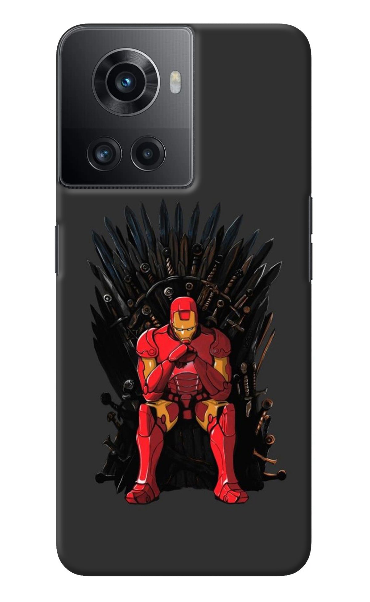 Ironman Throne OnePlus 10R 5G Back Cover