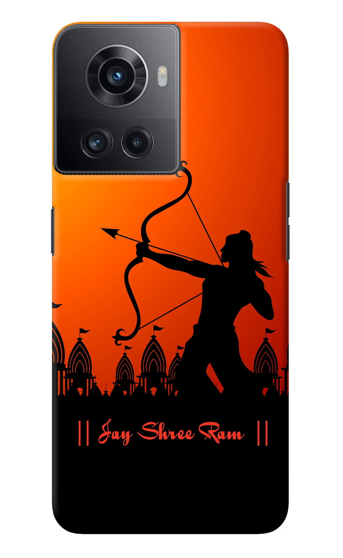 Lord Ram - 4 OnePlus 10R 5G Back Cover