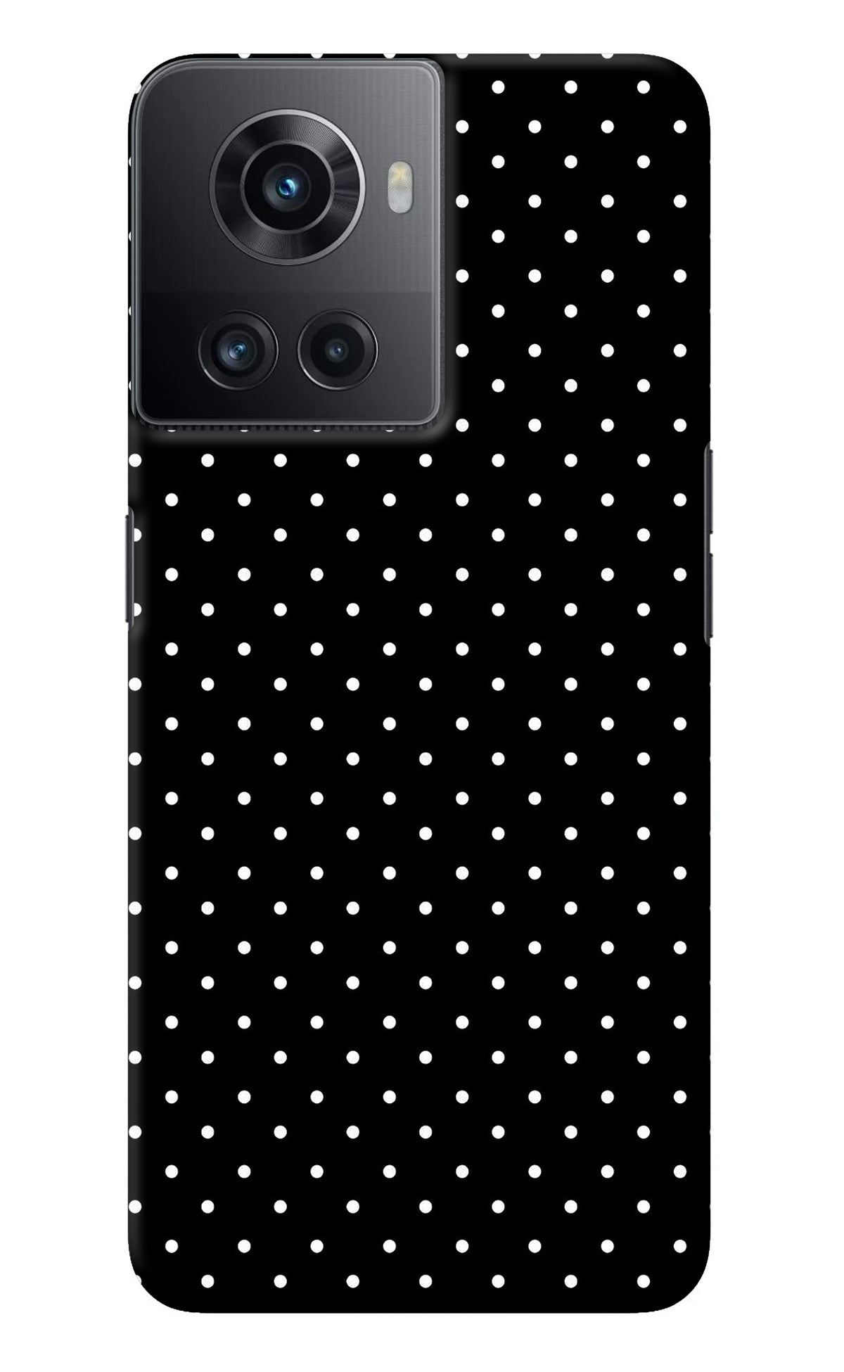 White Dots OnePlus 10R 5G Back Cover