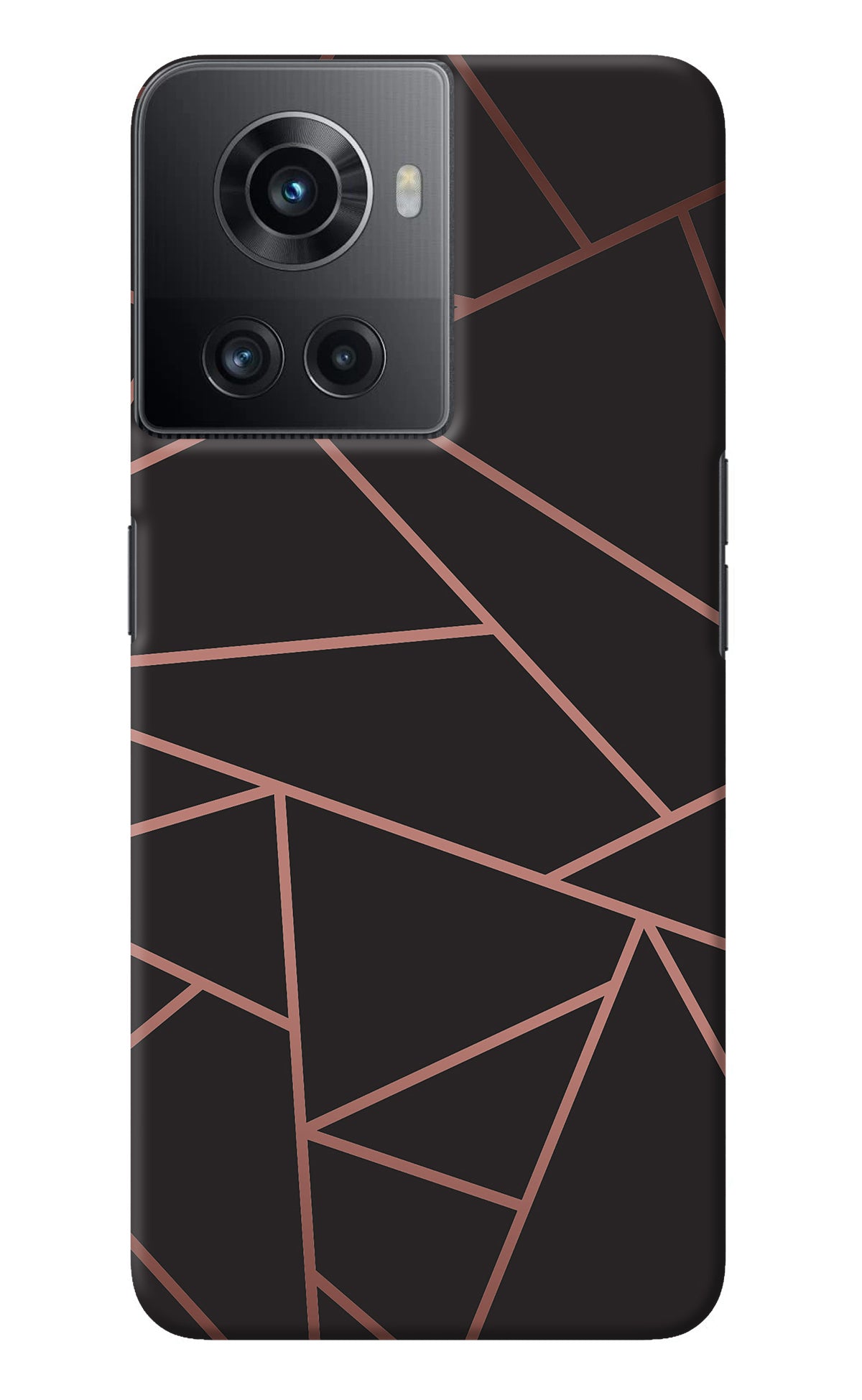 Geometric Pattern OnePlus 10R 5G Back Cover