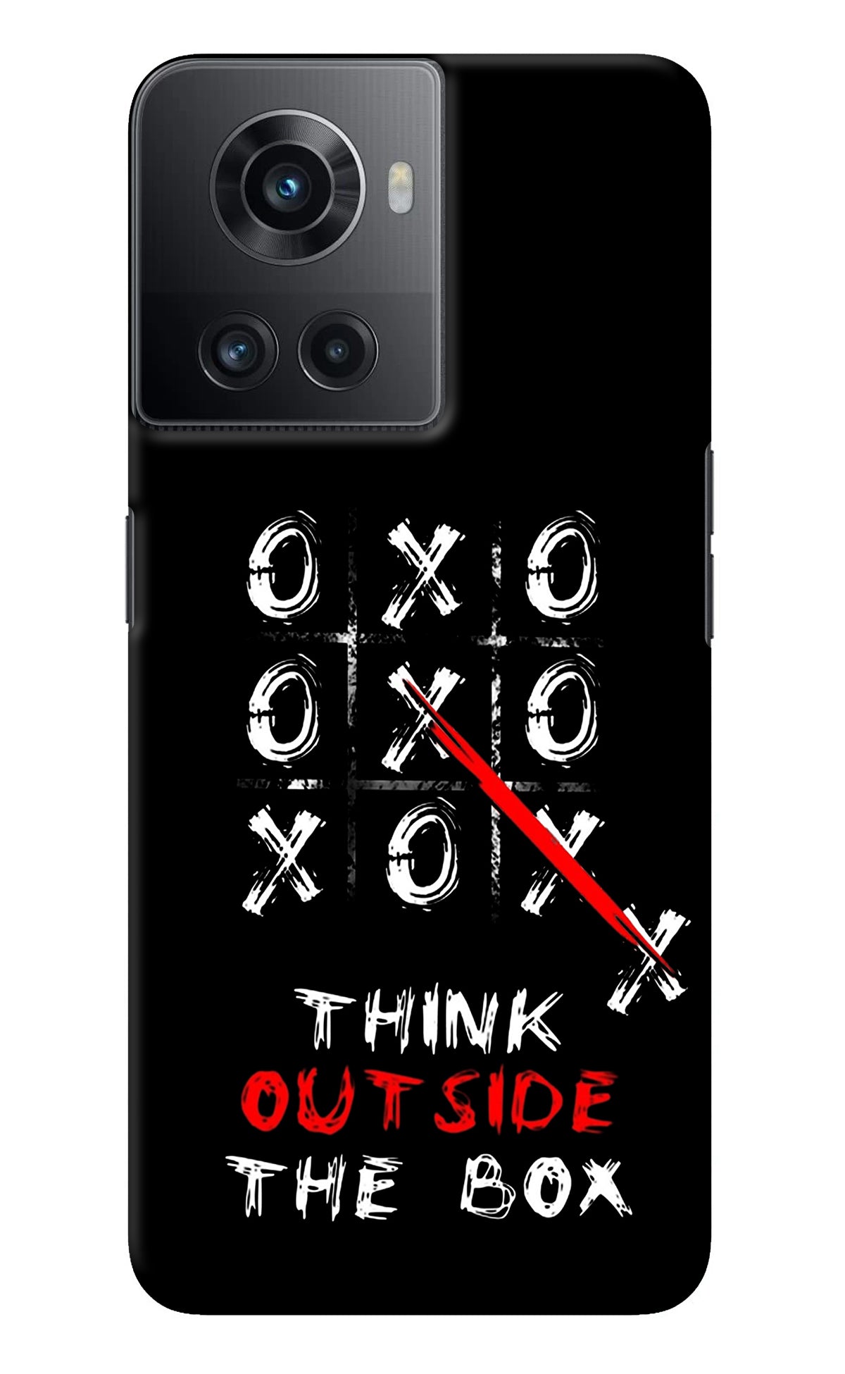 Think out of the BOX OnePlus 10R 5G Back Cover