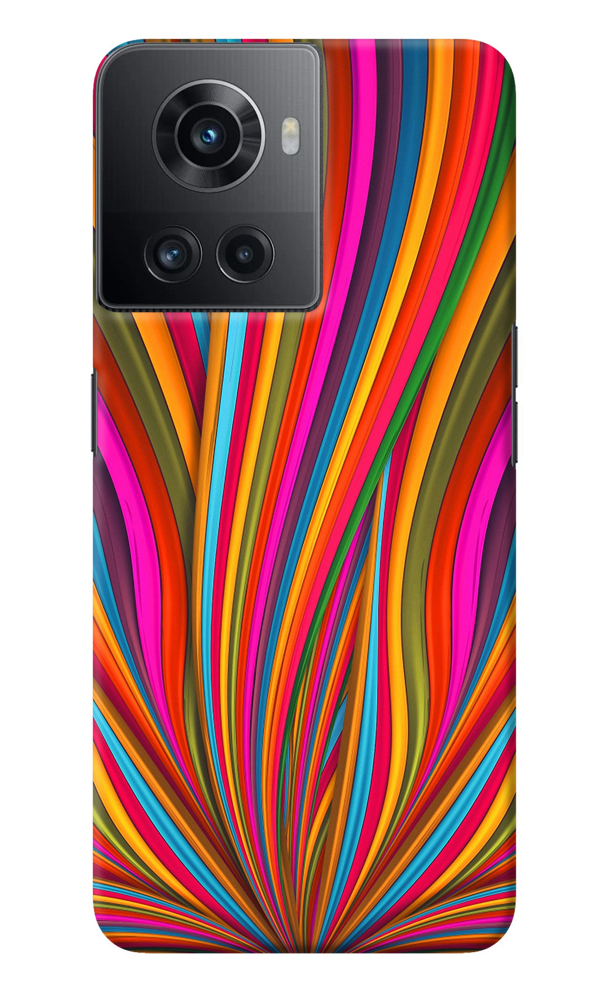 Trippy Wavy OnePlus 10R 5G Back Cover