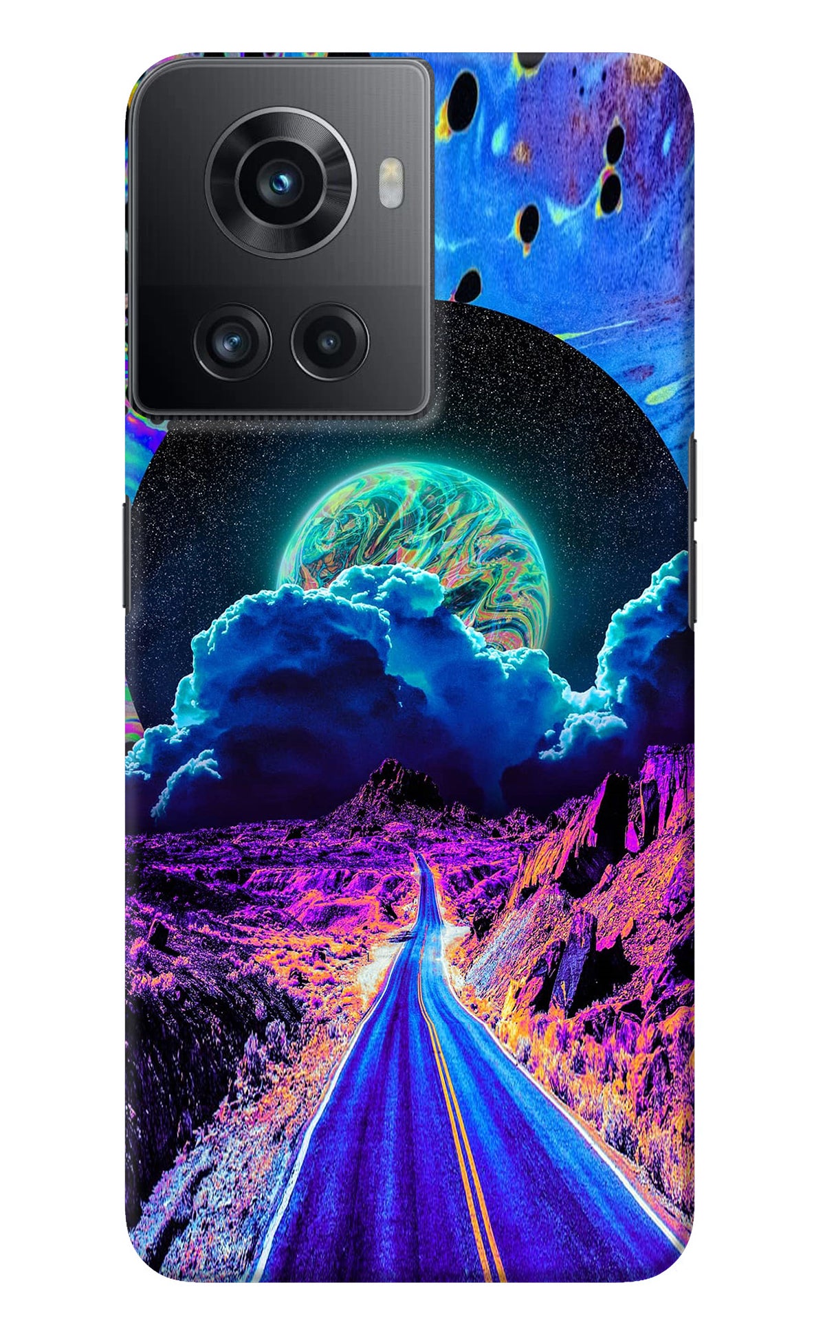 Psychedelic Painting OnePlus 10R 5G Back Cover