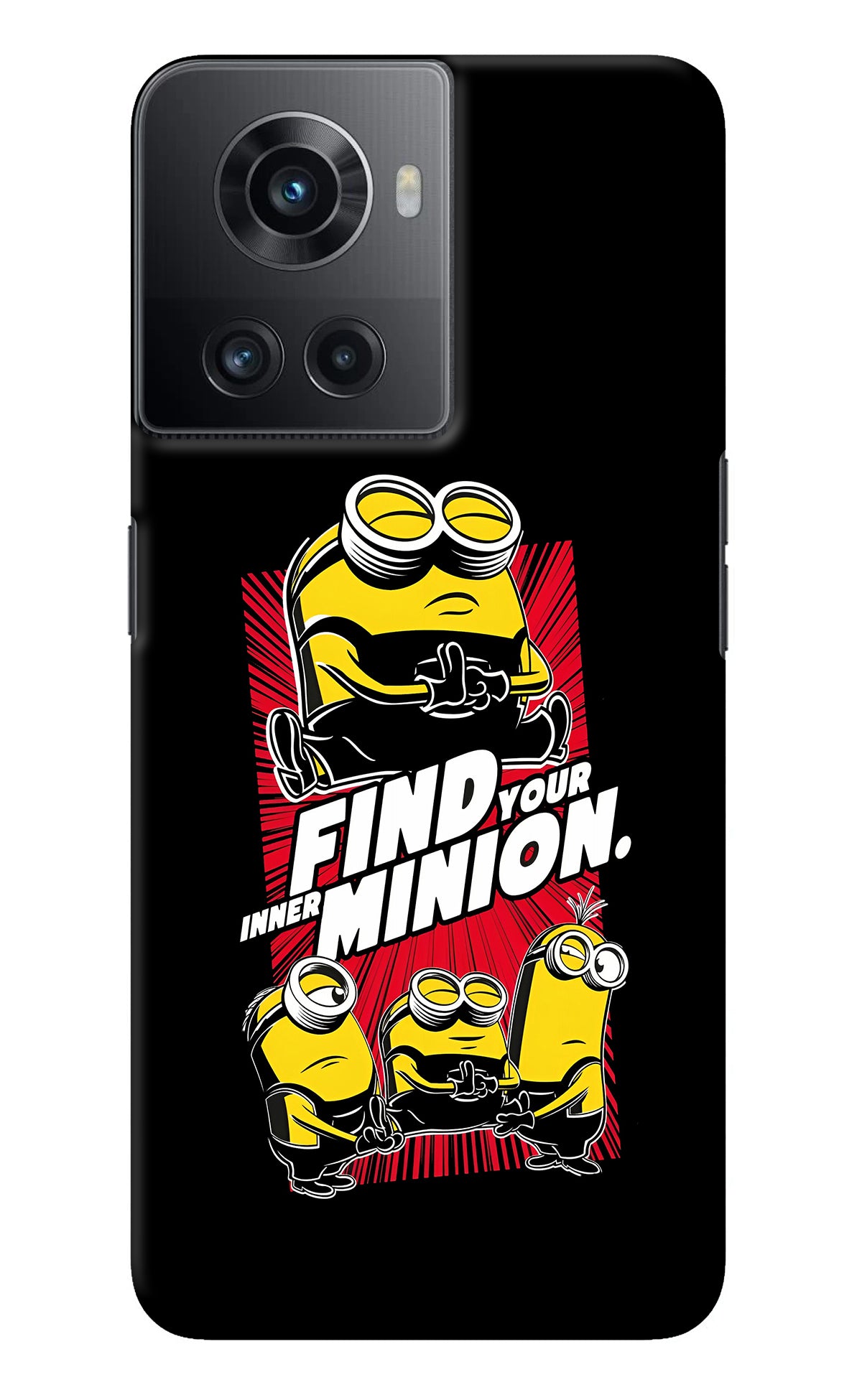 Find your inner Minion OnePlus 10R 5G Back Cover