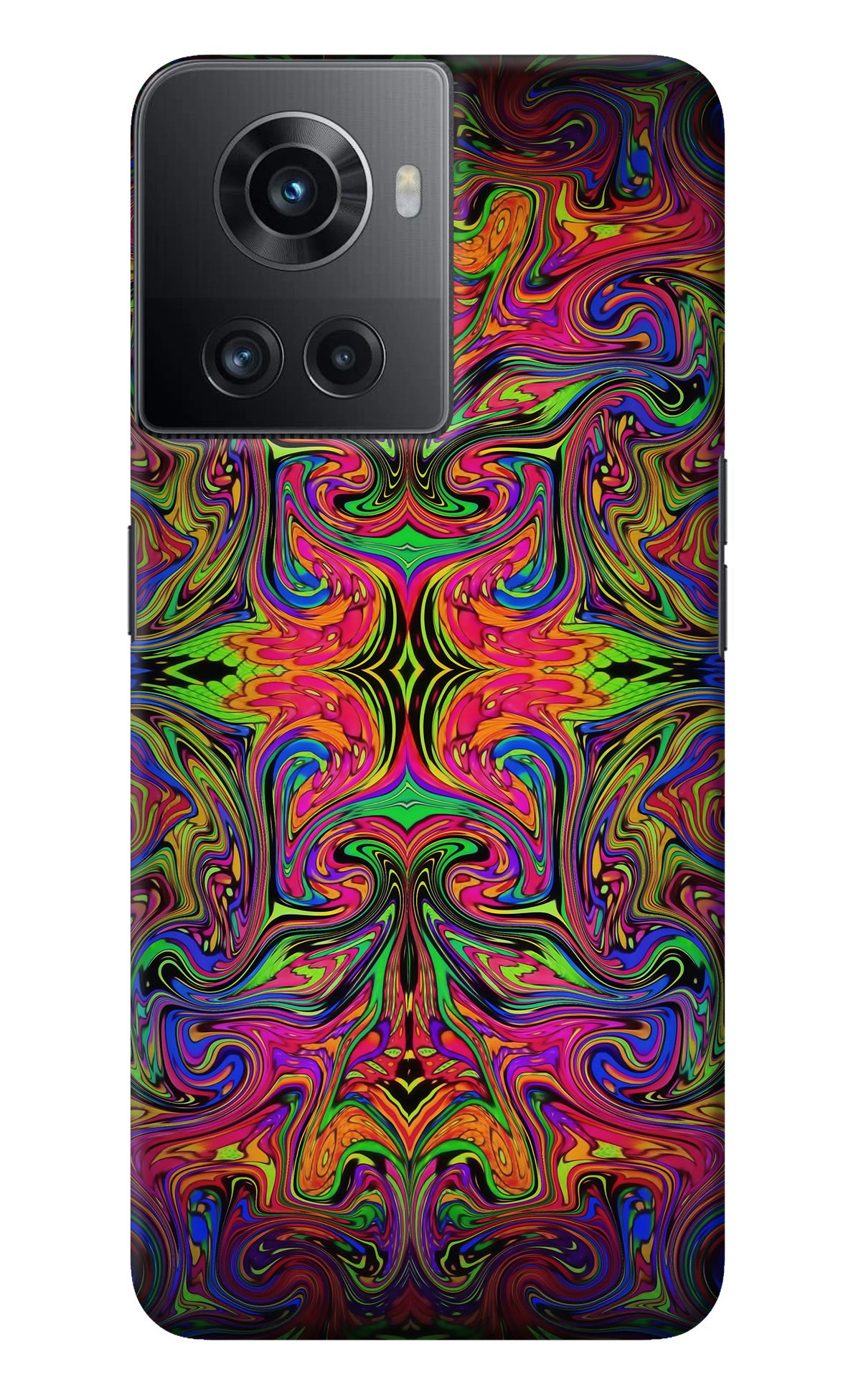 Psychedelic Art OnePlus 10R 5G Back Cover