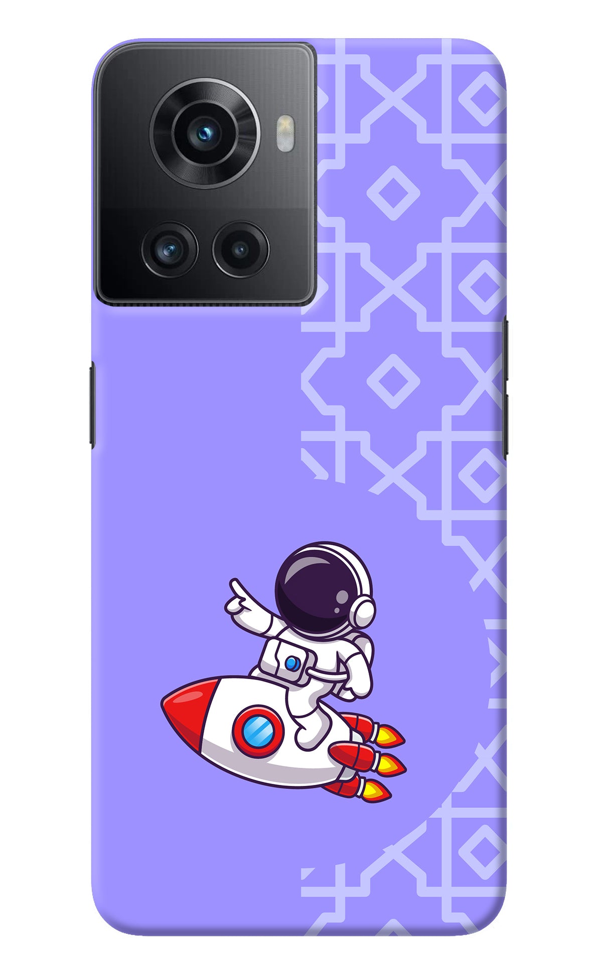 Cute Astronaut OnePlus 10R 5G Back Cover