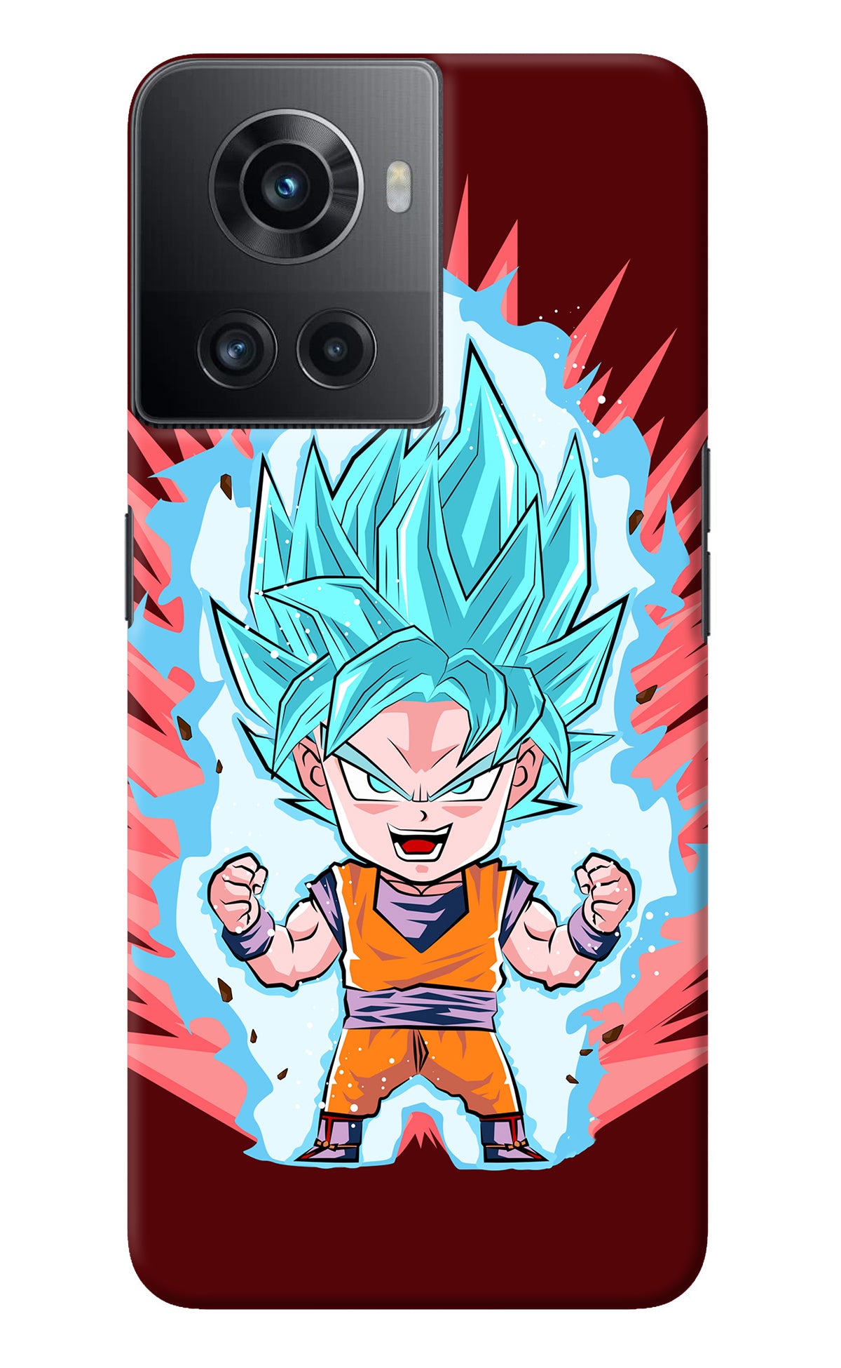 Goku Little OnePlus 10R 5G Back Cover