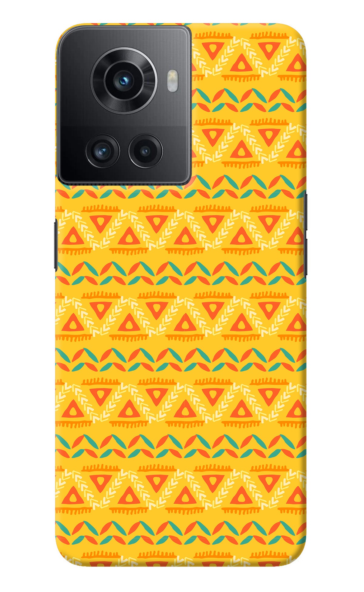 Tribal Pattern OnePlus 10R 5G Back Cover