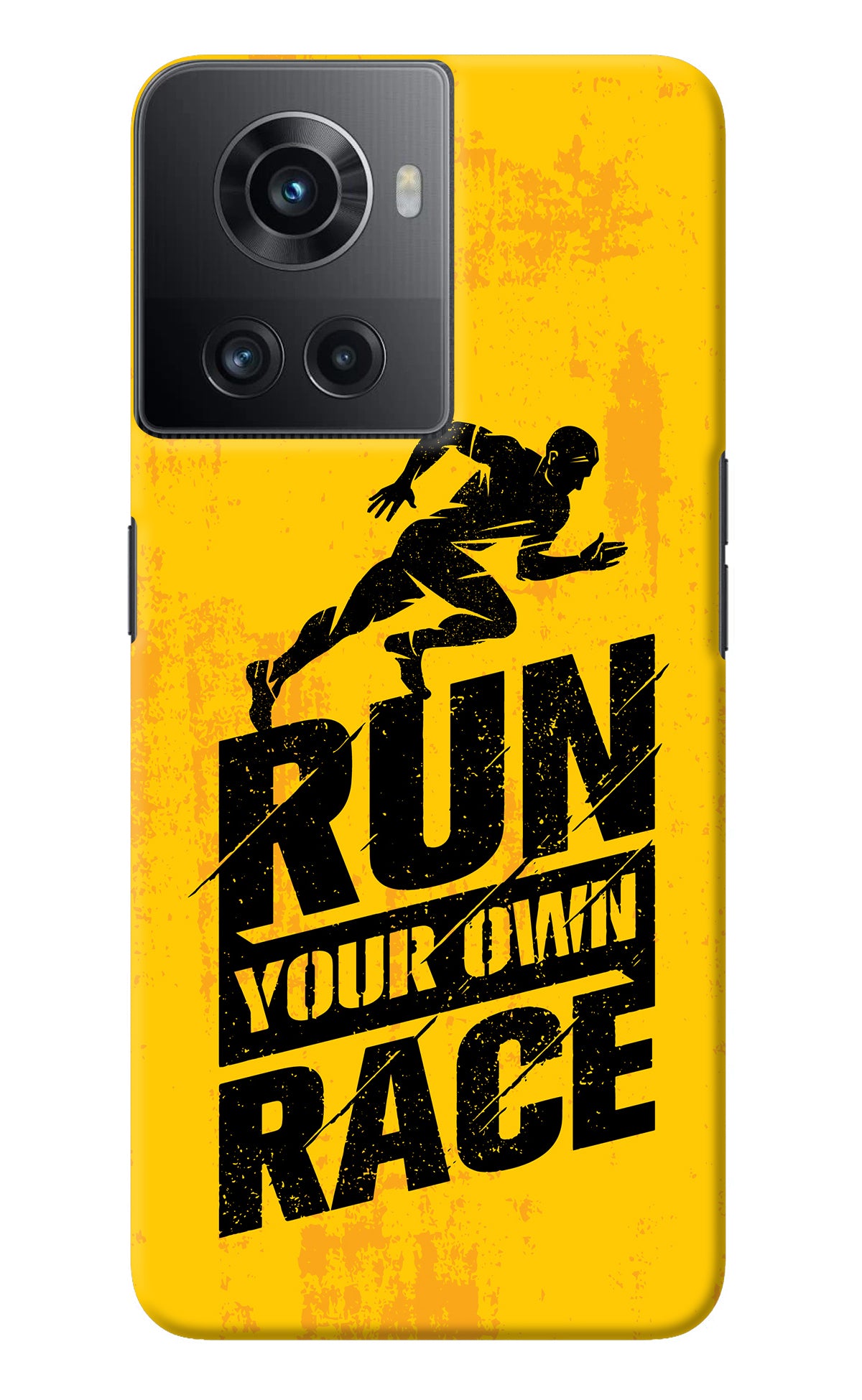 Run Your Own Race OnePlus 10R 5G Back Cover