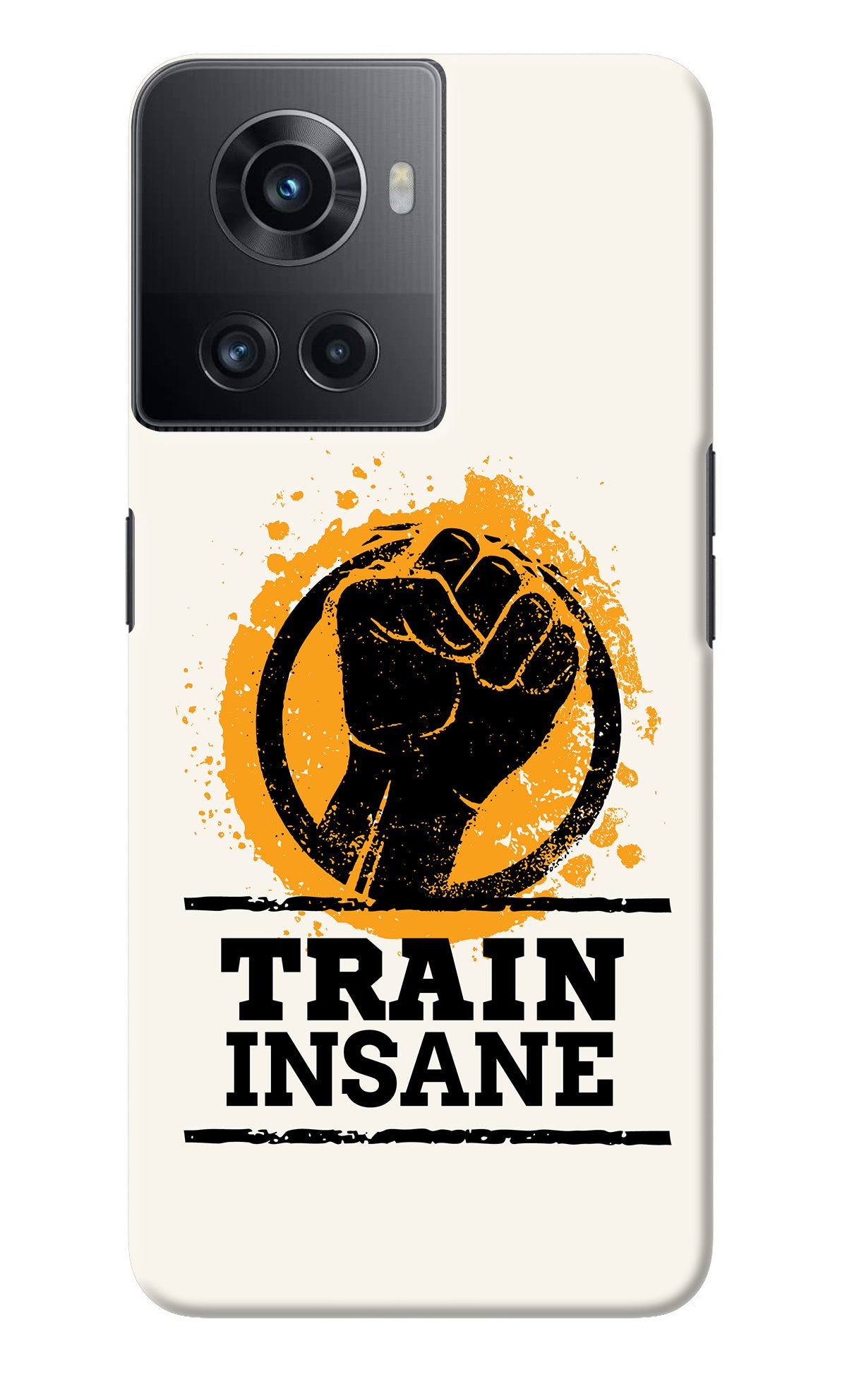 Train Insane OnePlus 10R 5G Back Cover