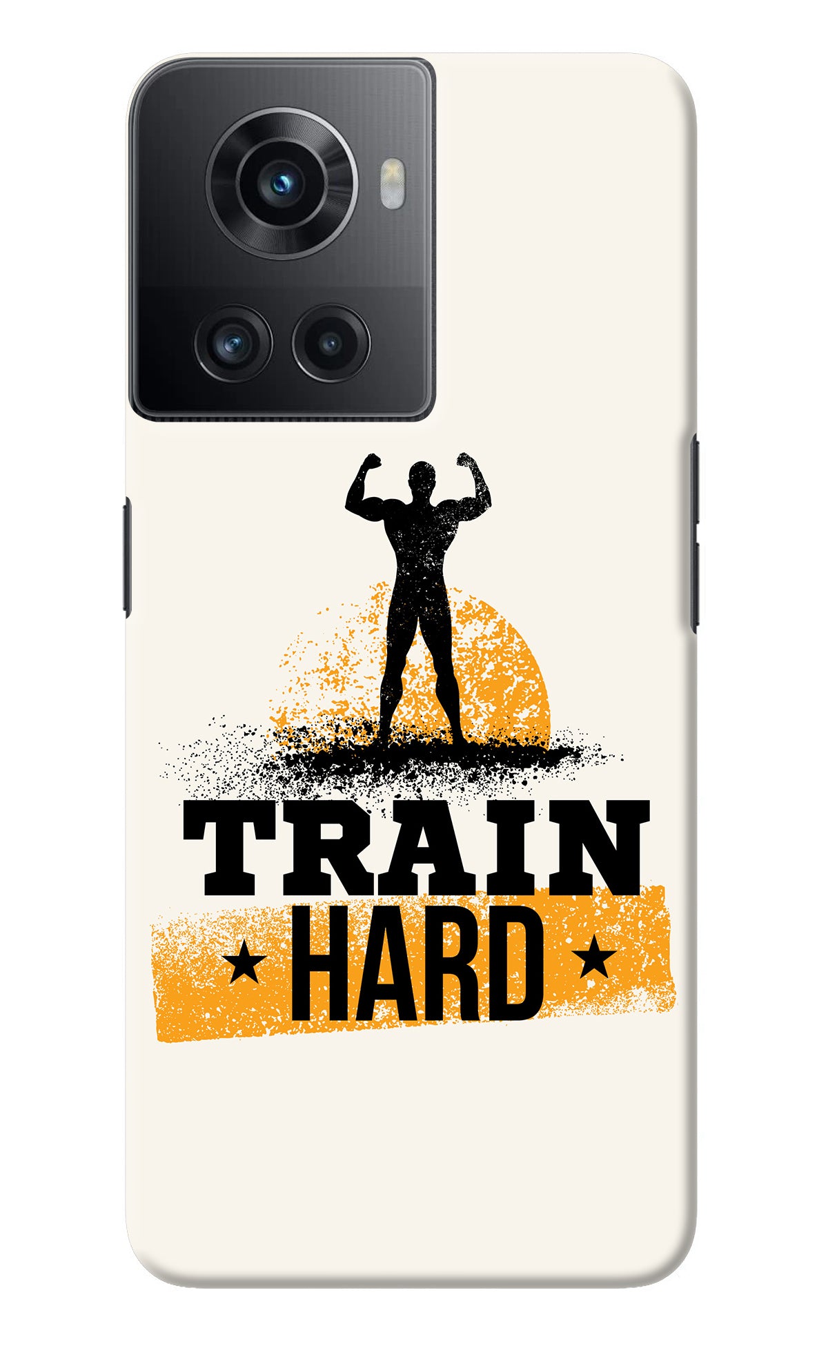 Train Hard OnePlus 10R 5G Back Cover