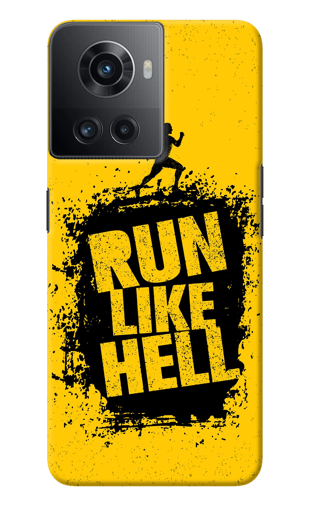 Run Like Hell OnePlus 10R 5G Back Cover