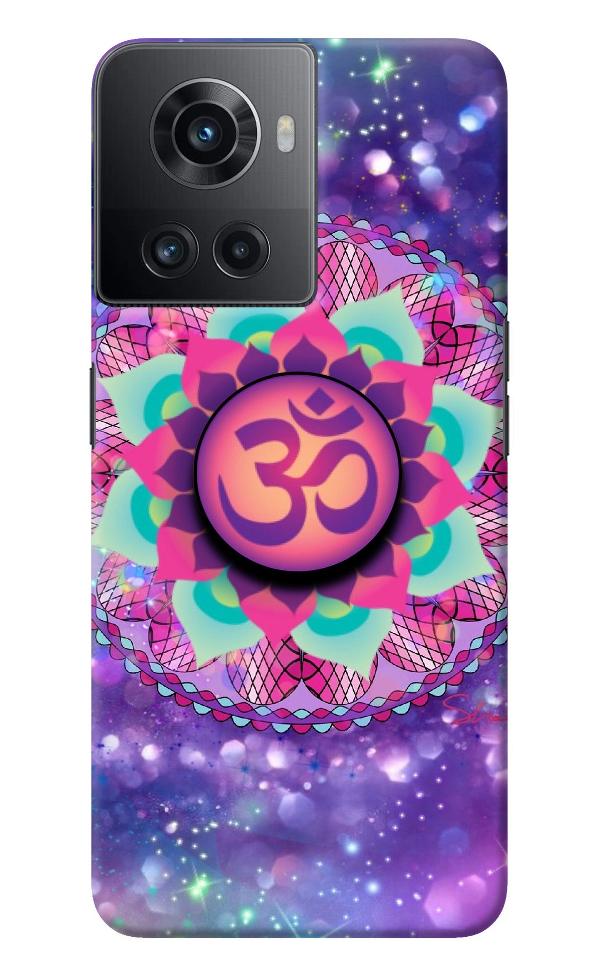 Om Purple OnePlus 10R 5G Pop Case