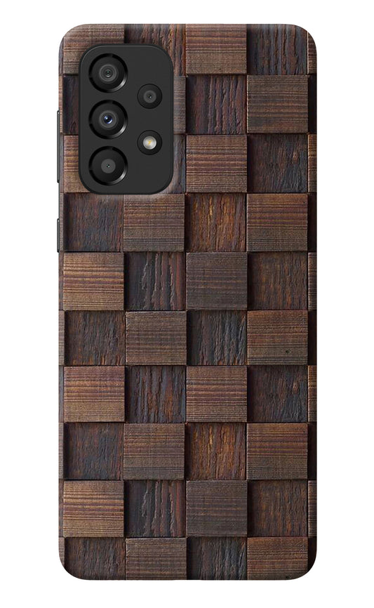 Wooden Cube Design Samsung A33 5G Back Cover