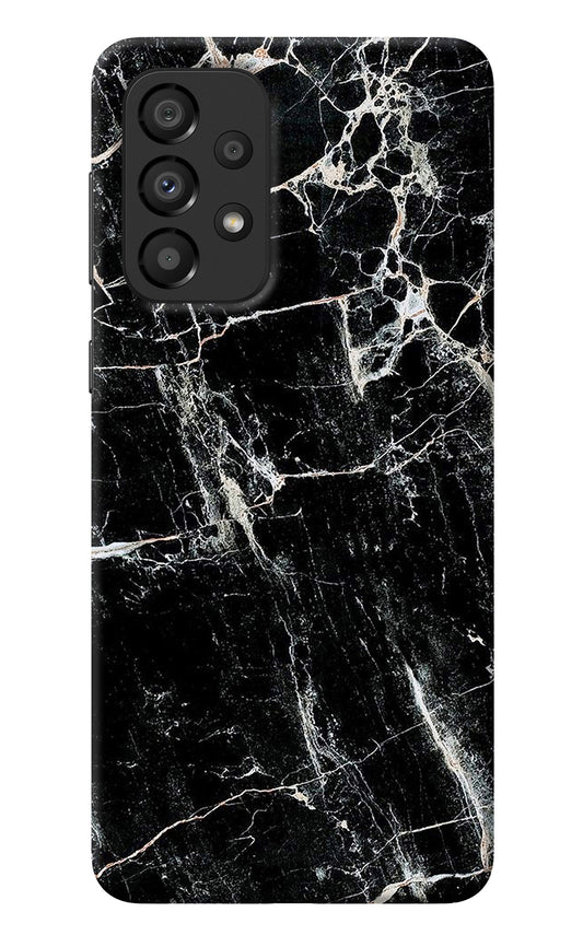 Black Marble Texture Samsung A33 5G Back Cover