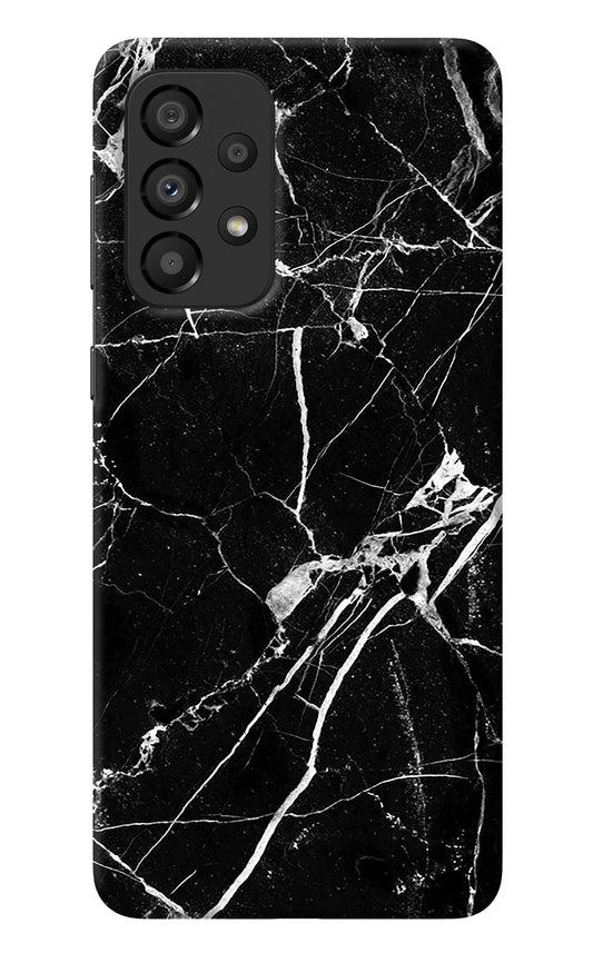 Black Marble Pattern Samsung A33 5G Back Cover