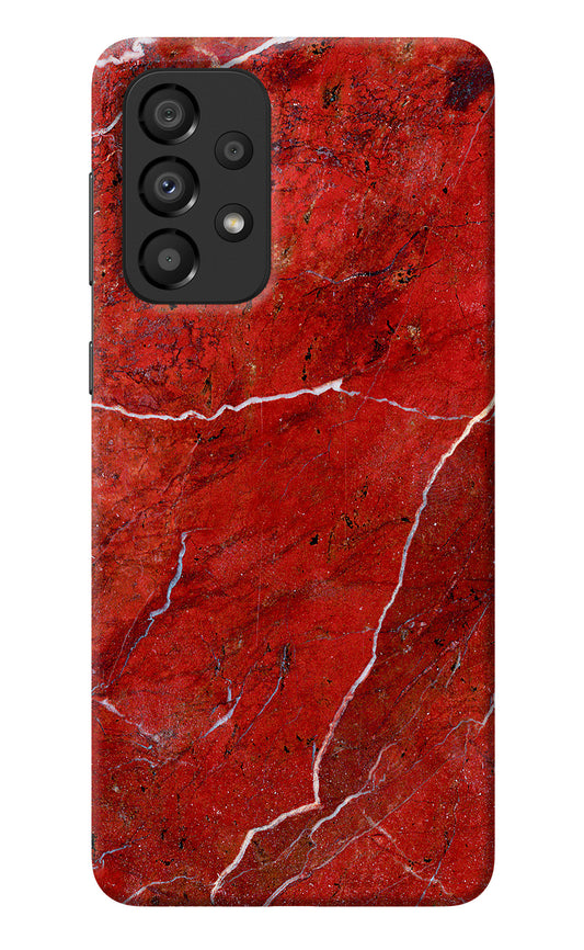 Red Marble Design Samsung A33 5G Back Cover
