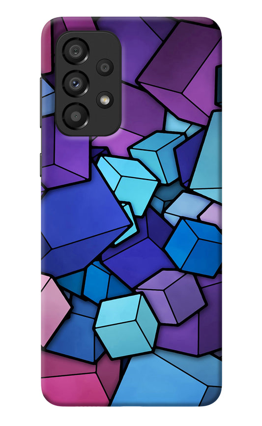 Cubic Abstract Samsung A33 5G Back Cover