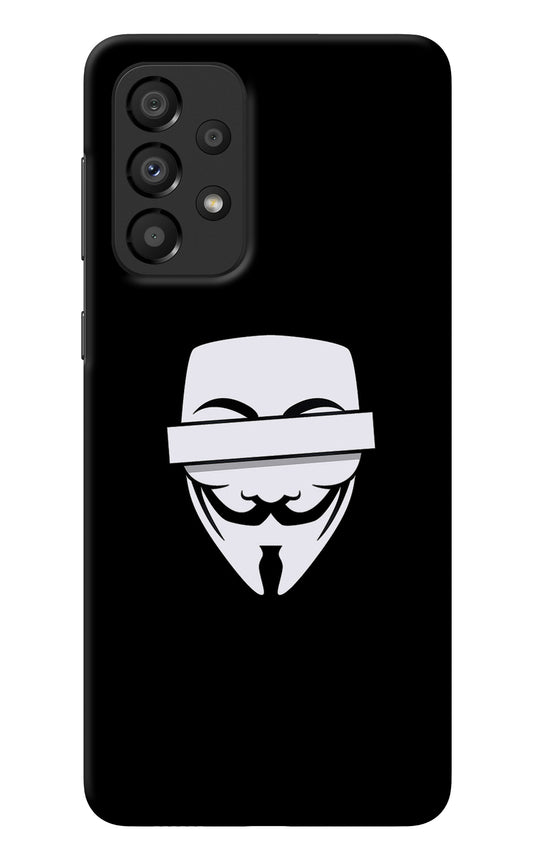 Anonymous Face Samsung A33 5G Back Cover