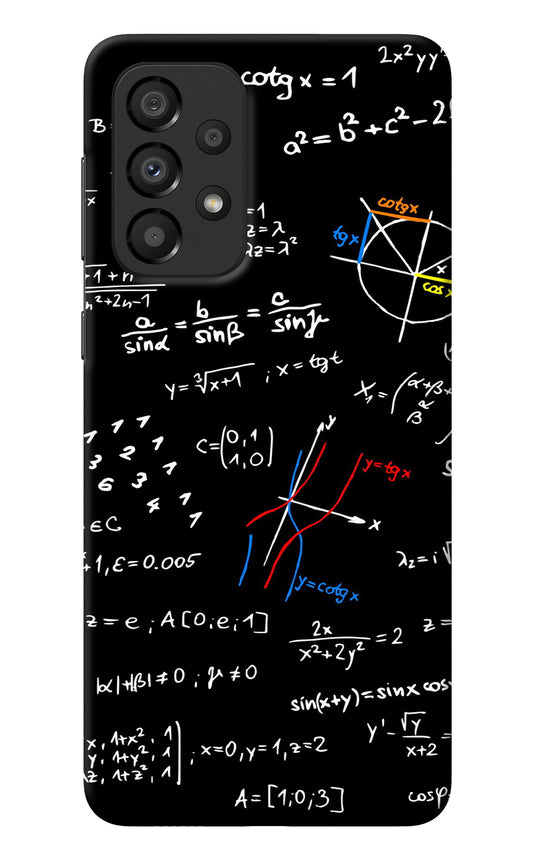 Mathematics Formula Samsung A33 5G Back Cover