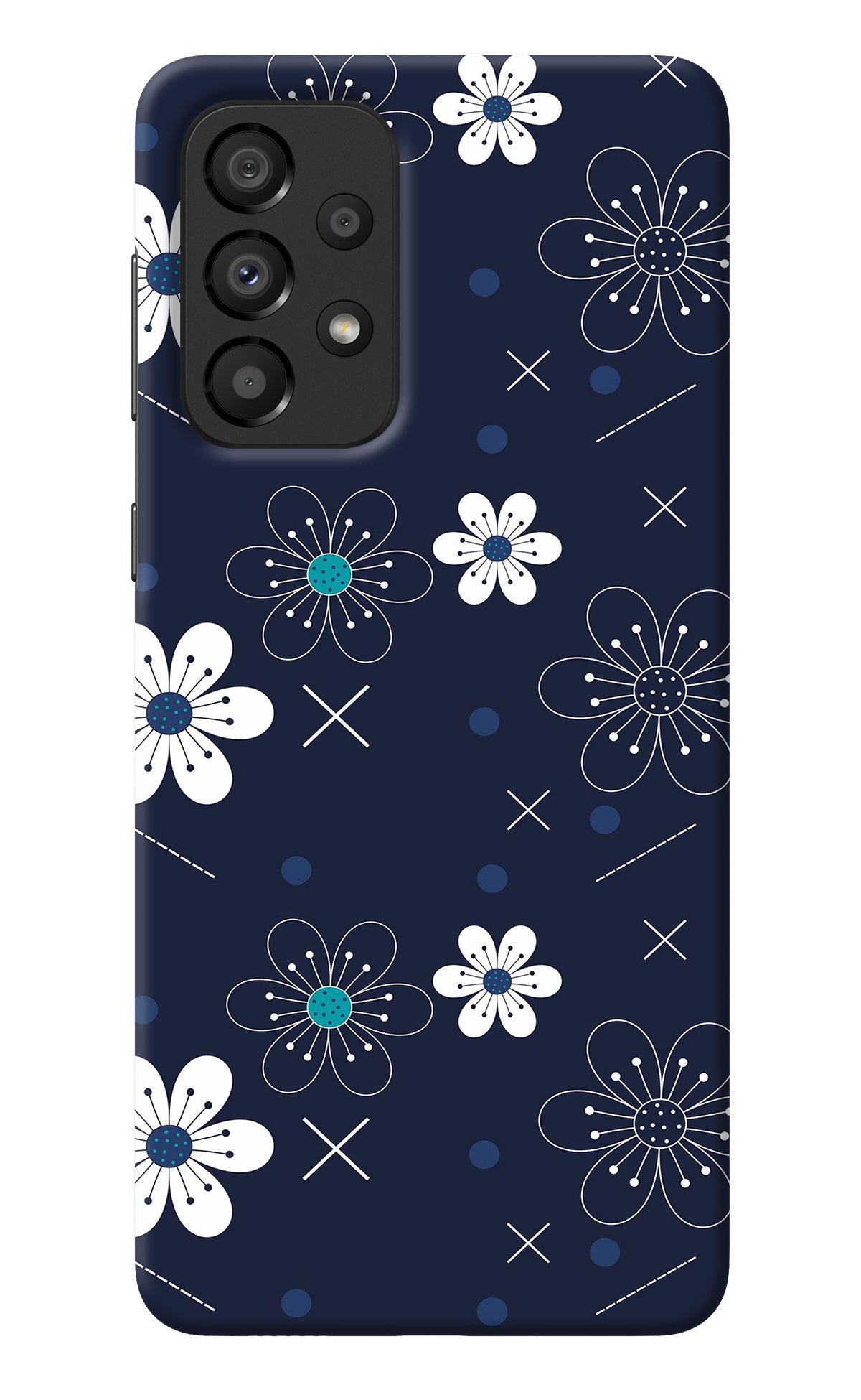 Flowers Samsung A33 5G Back Cover