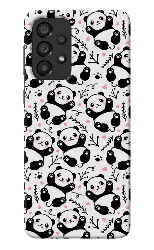 Cute Panda Samsung A33 5G Back Cover