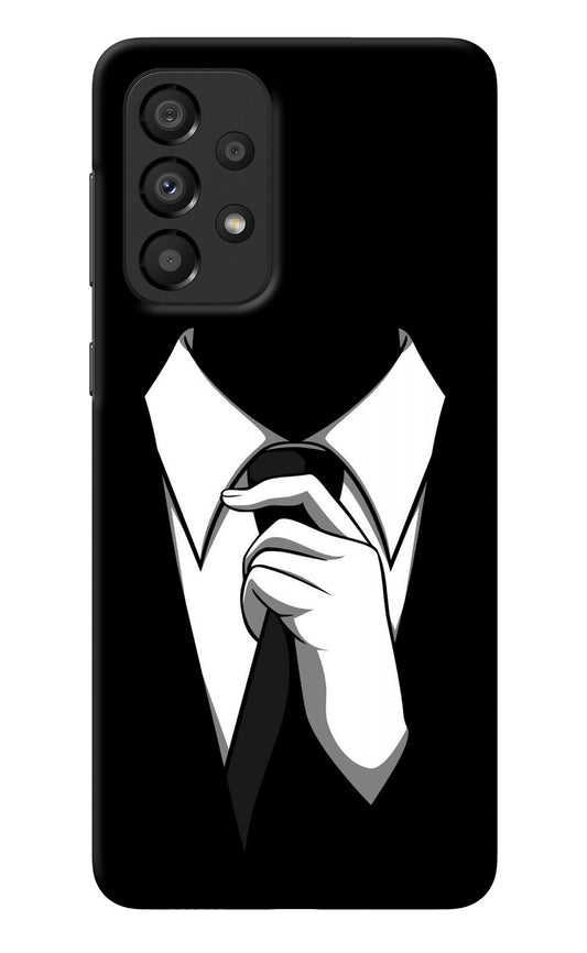 Black Tie Samsung A33 5G Back Cover