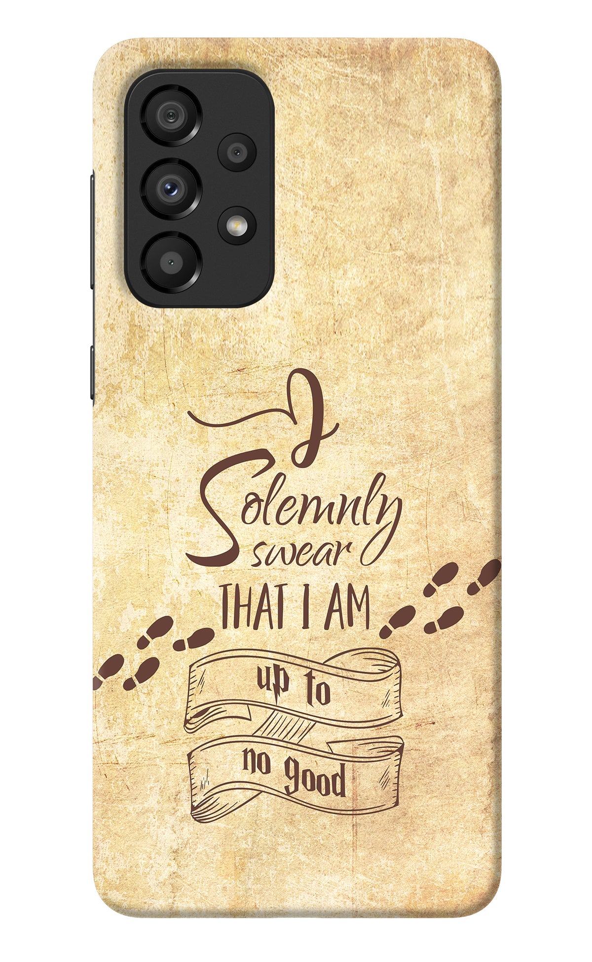 I Solemnly swear that i up to no good Samsung A33 5G Back Cover