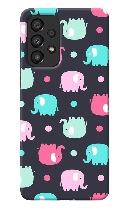 Elephants Samsung A33 5G Back Cover