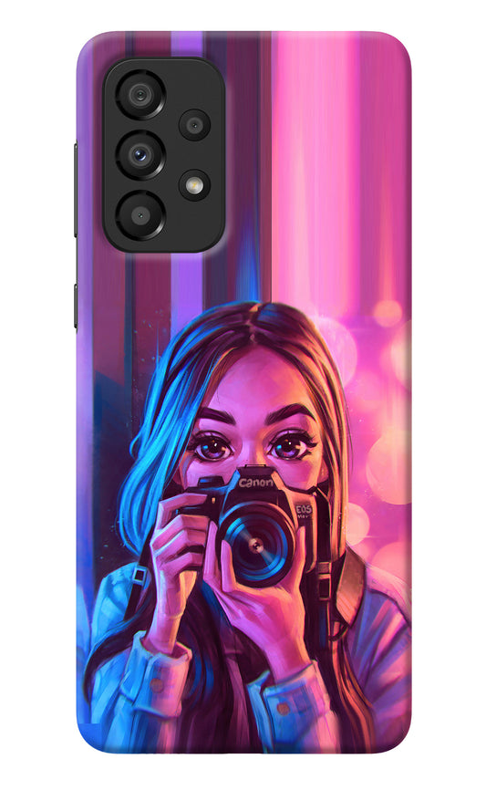 Girl Photographer Samsung A33 5G Back Cover