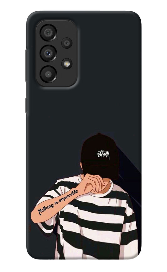 Aesthetic Boy Samsung A33 5G Back Cover