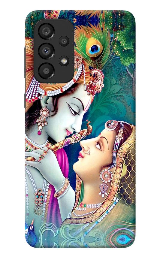 Lord Radha Krishna Samsung A33 5G Back Cover