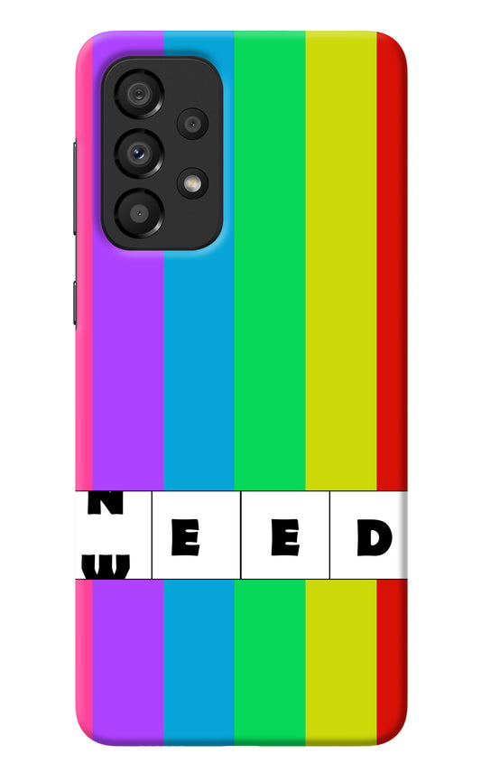 Need Weed Samsung A33 5G Back Cover