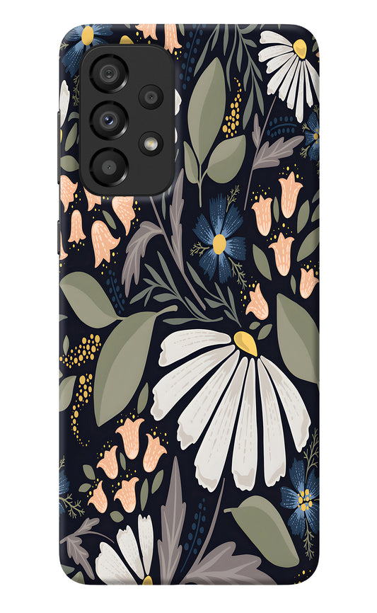 Flowers Art Samsung A33 5G Back Cover